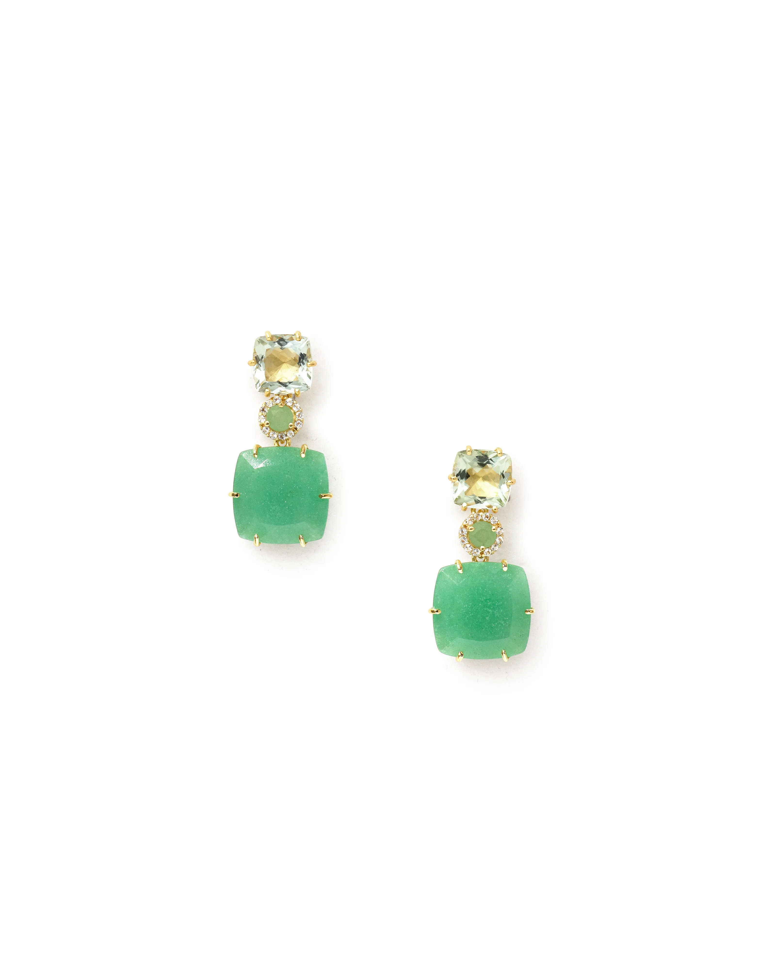 Gem Drop Earrings