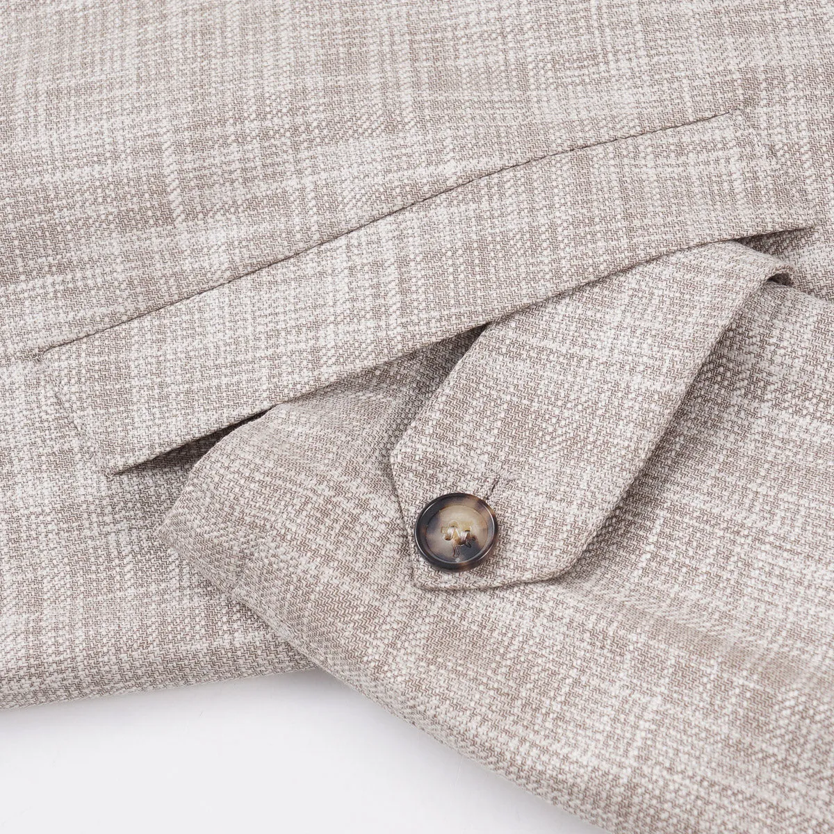 Isaia Lightweight Wool-Silk Overcoat