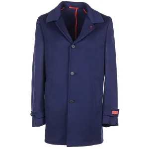 Isaia Pure Cashmere Walking Coat