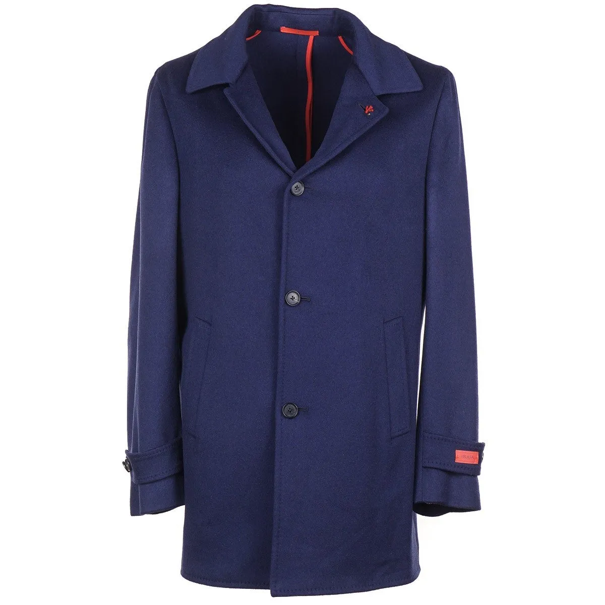 Isaia Pure Cashmere Walking Coat