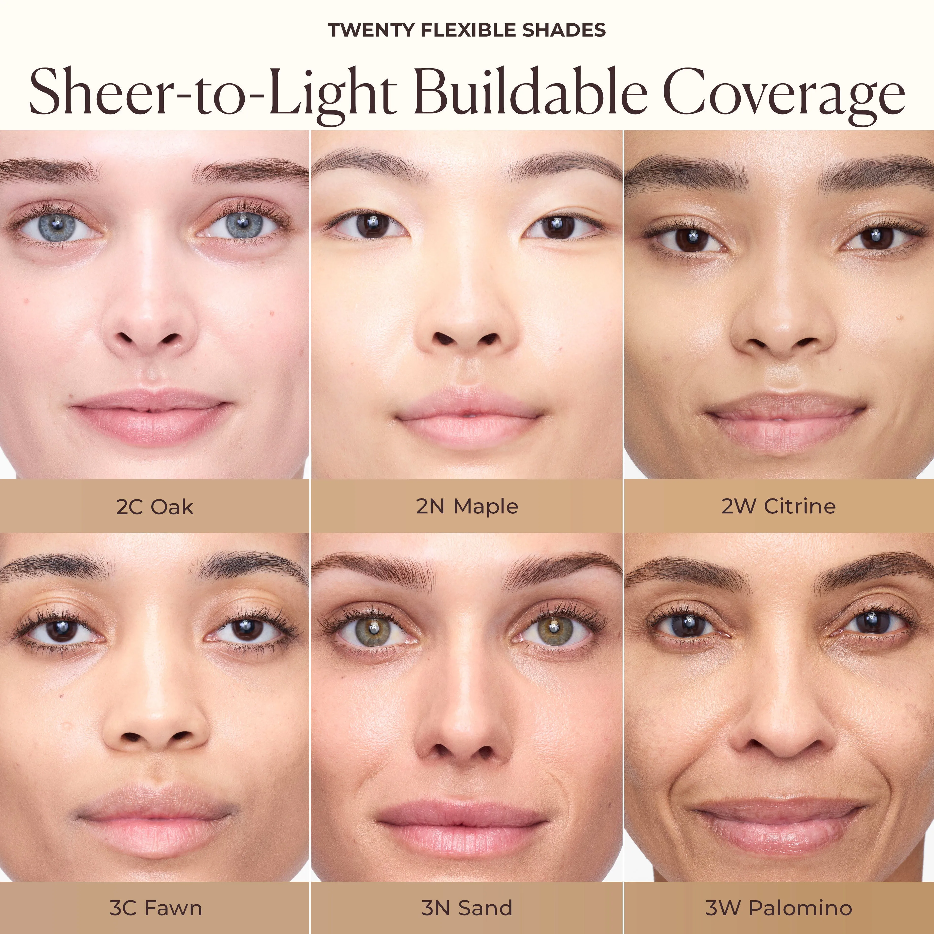 Long-Wear Tinted Moisturizer Natural Dewy SPF 30 with Hyaluronic Acid