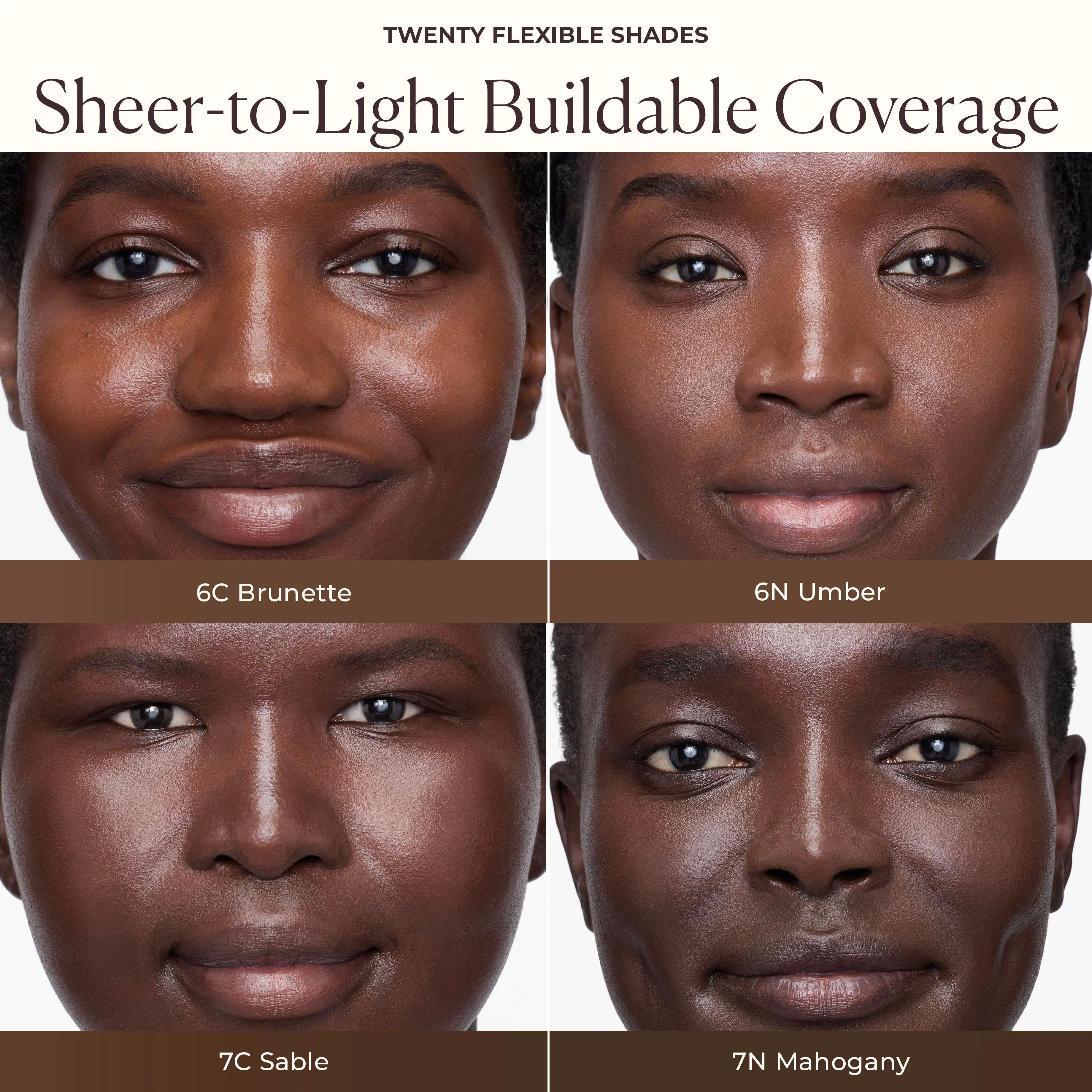 Long-Wear Tinted Moisturizer Natural Dewy SPF 30 with Hyaluronic Acid