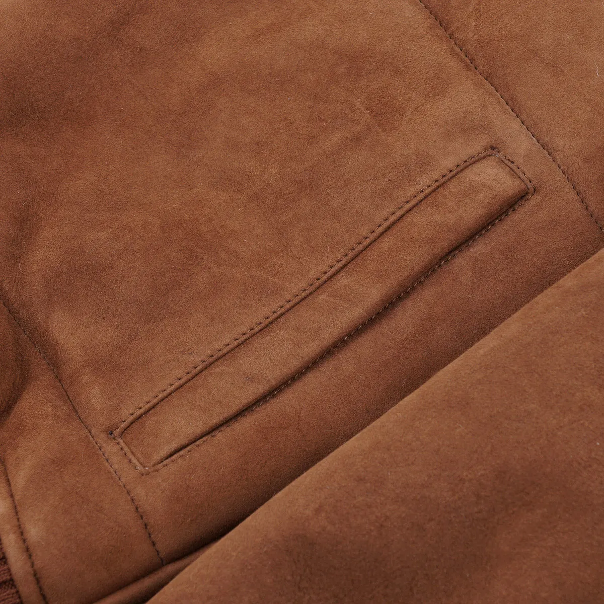 Rifugio Shearling Leather Bomber Jacket