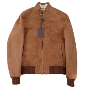 Rifugio Shearling Leather Bomber Jacket