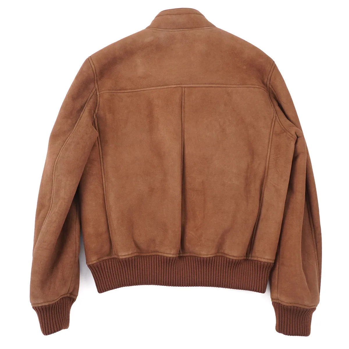Rifugio Shearling Leather Bomber Jacket