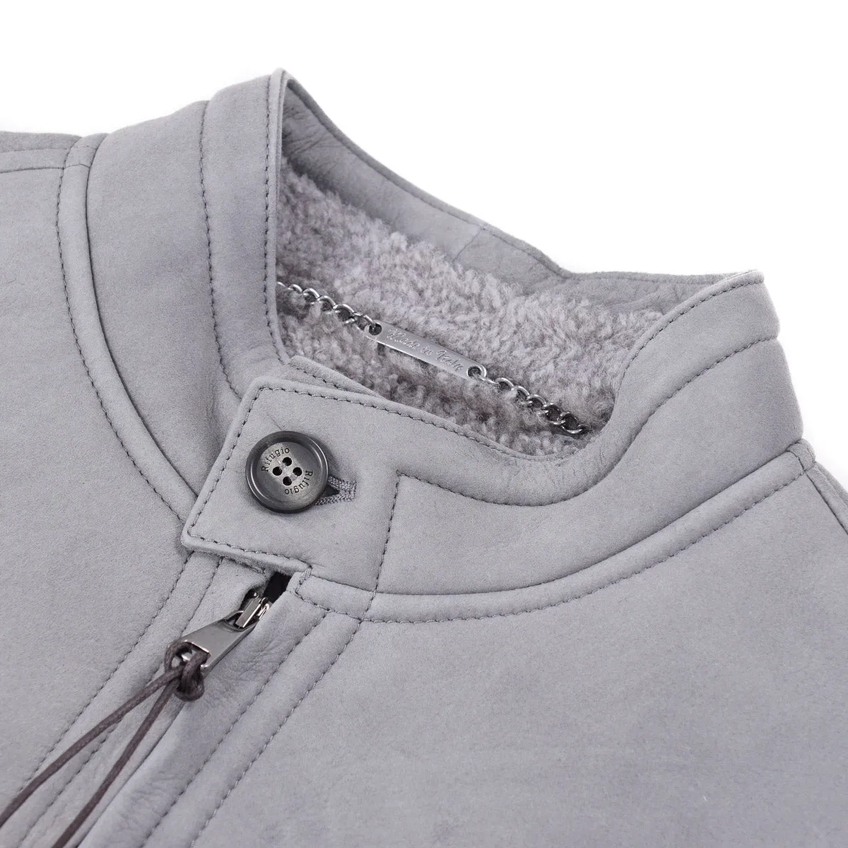 Rifugio Shearling Leather Moto Jacket