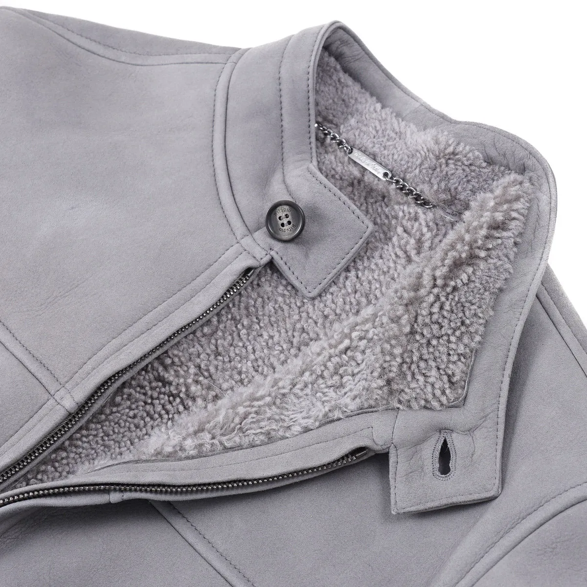 Rifugio Shearling Leather Moto Jacket