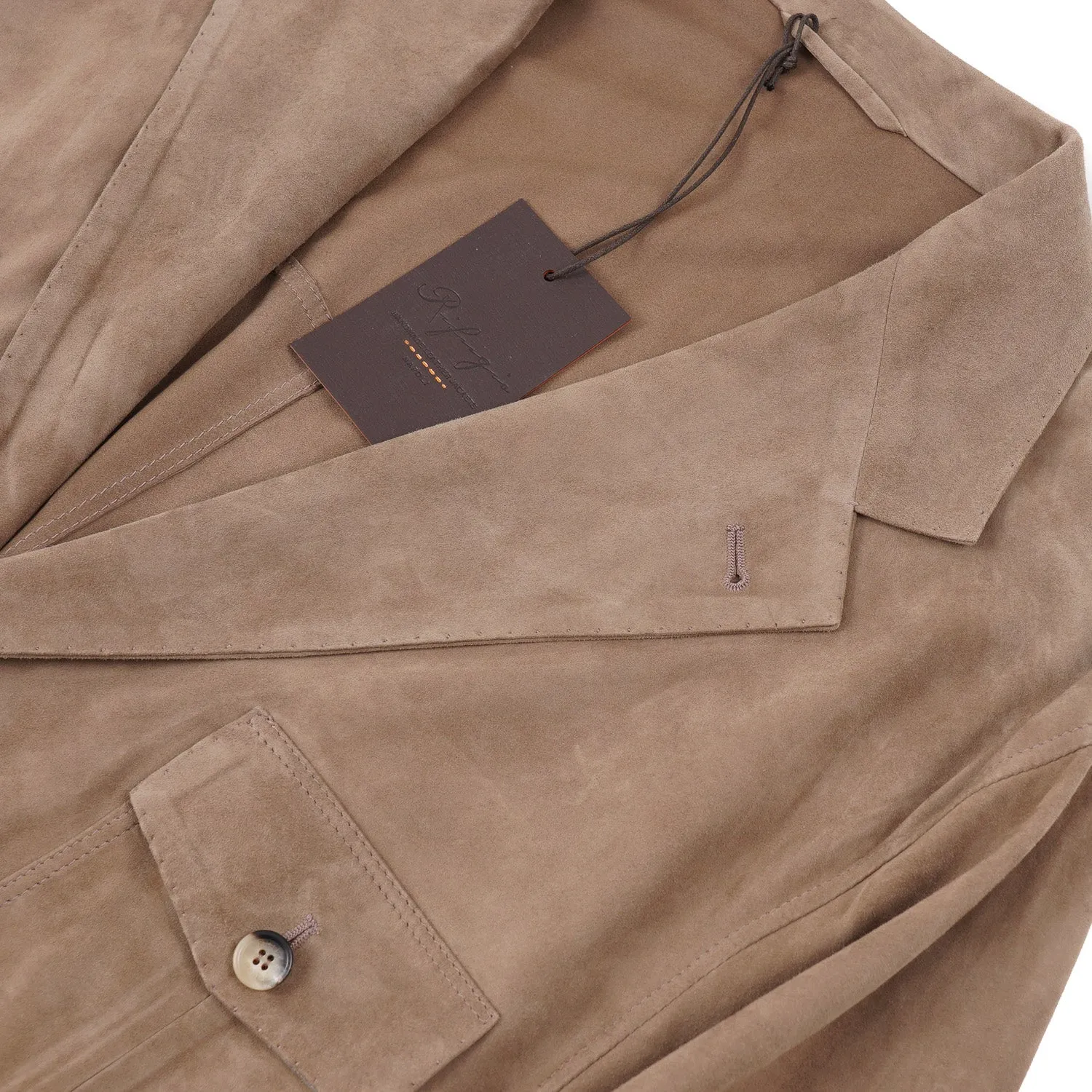 Rifugio Unlined Nappa Suede Field Blazer