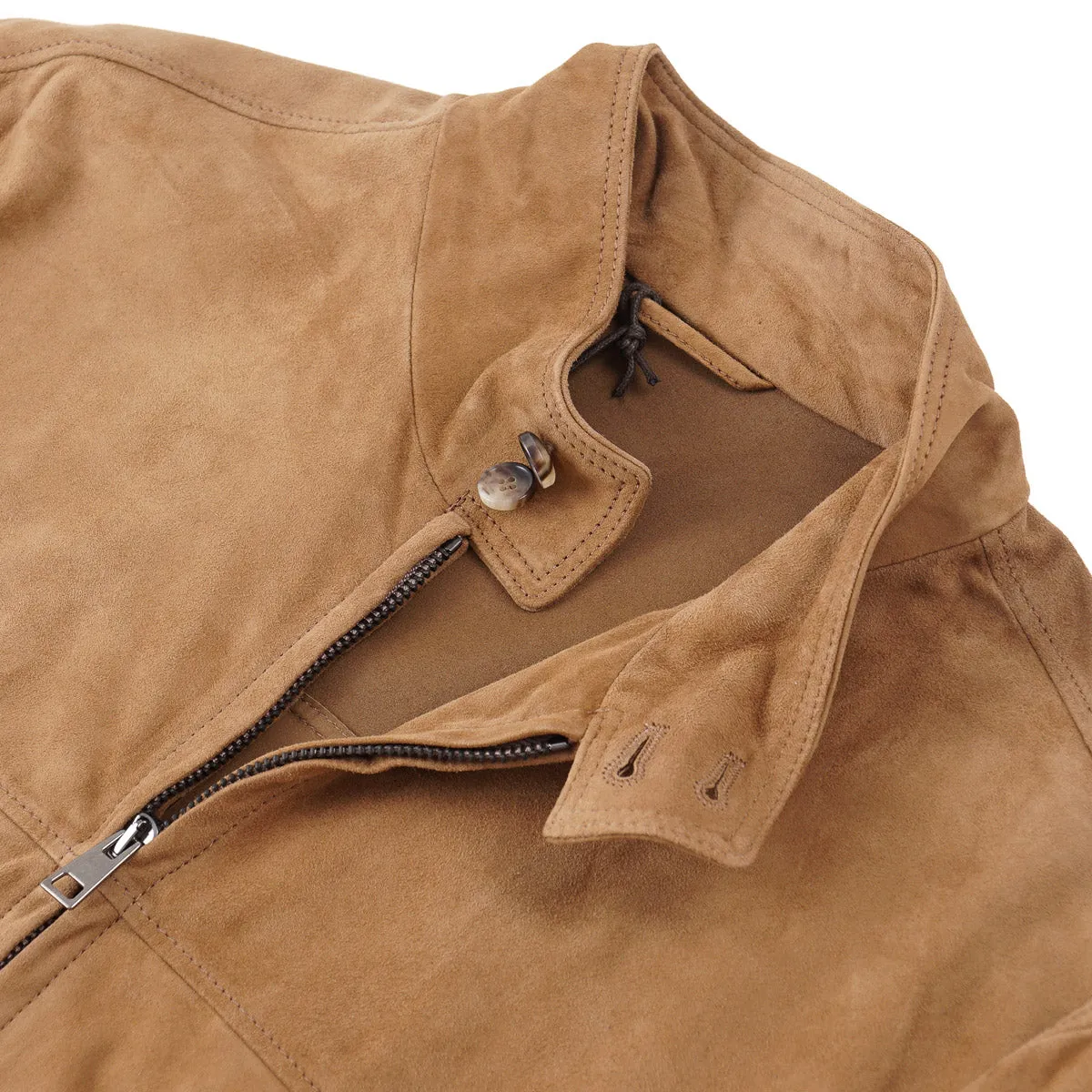 Rifugio Unlined Suede Bomber Jacket
