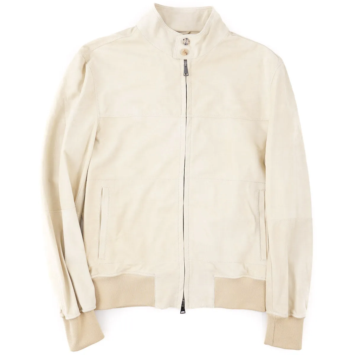 Rifugio Unlined Suede Bomber Jacket