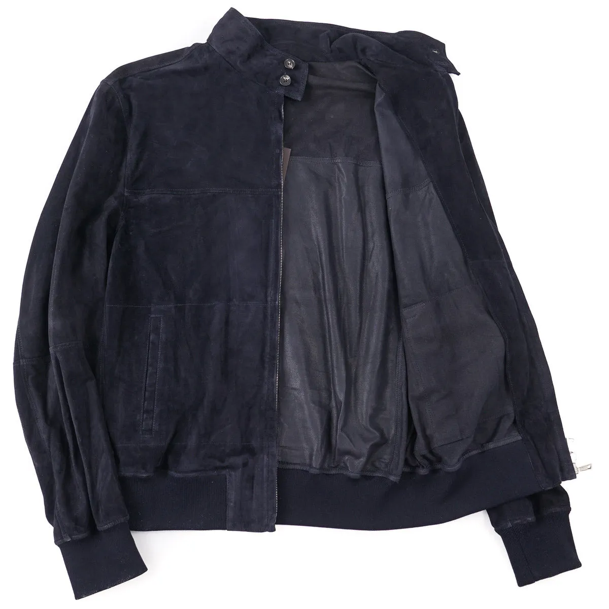 Rifugio Unlined Suede Bomber Jacket