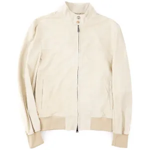 Rifugio Unlined Suede Bomber Jacket