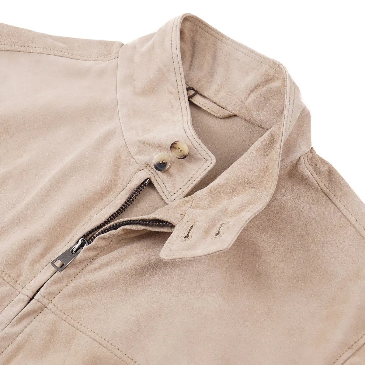 Rifugio Unlined Suede Bomber Jacket