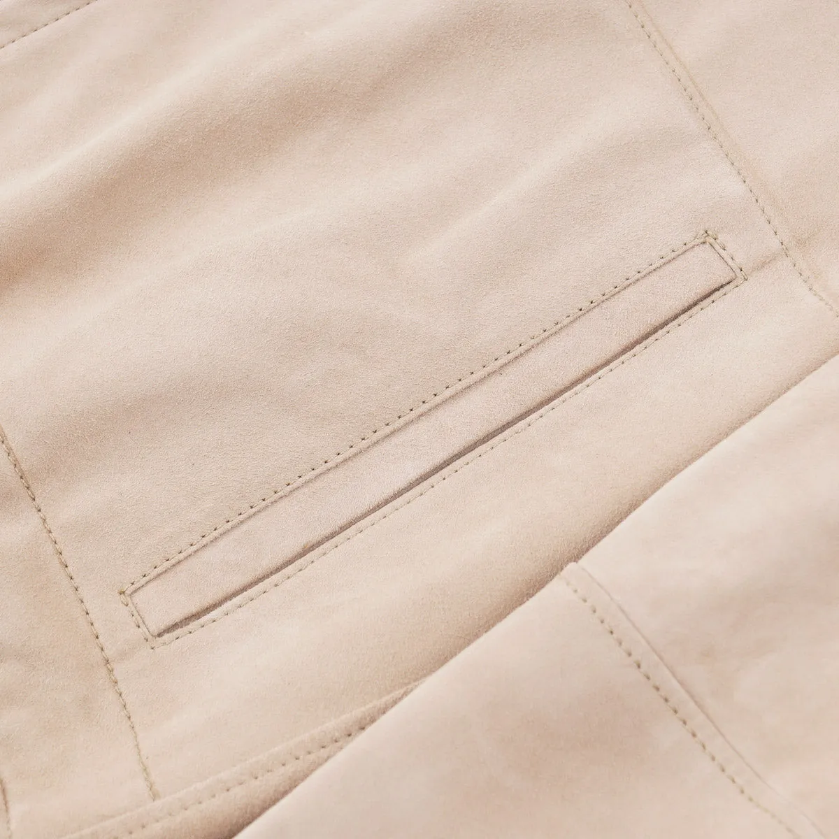 Rifugio Unlined Suede Bomber Jacket