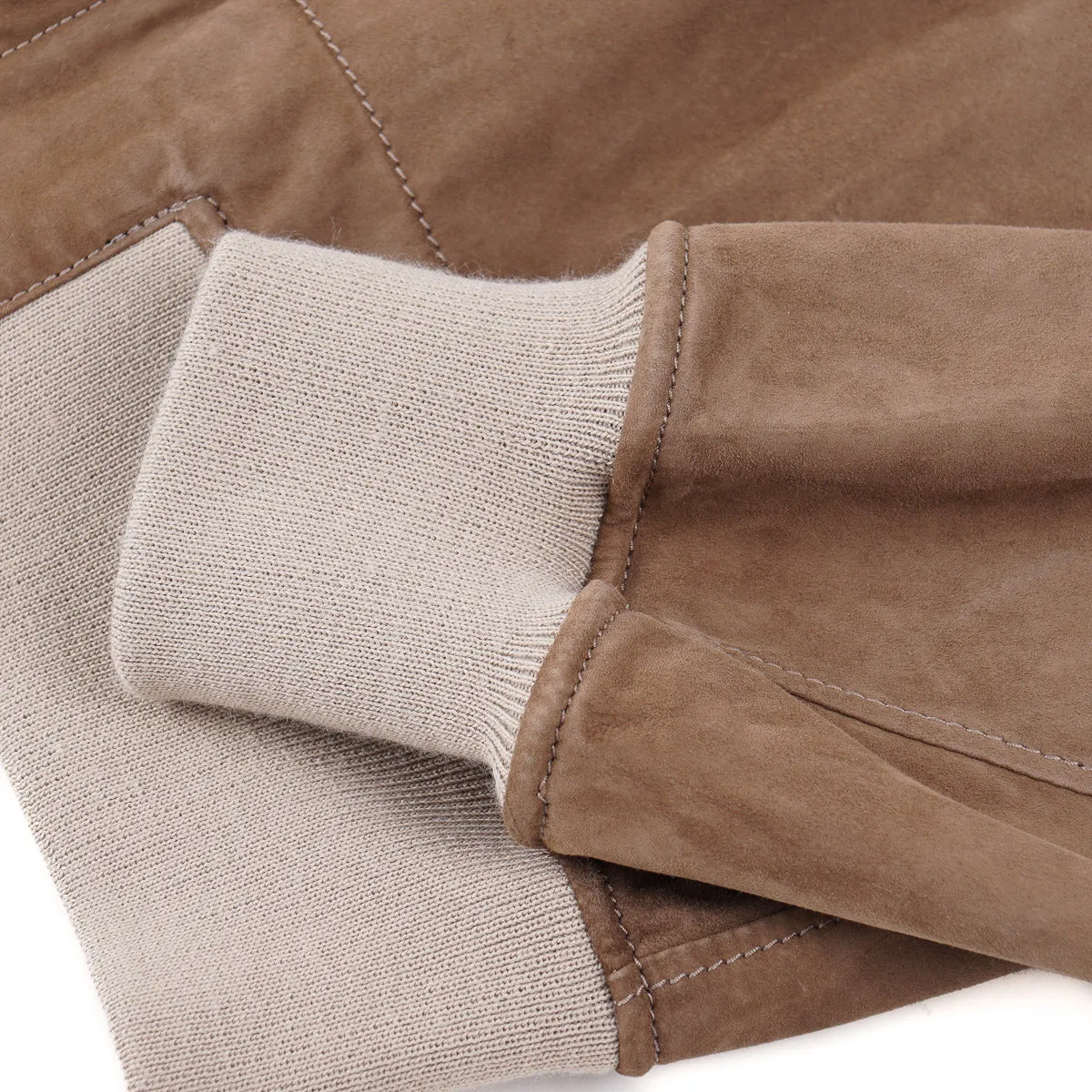 Rifugio Unlined Suede Bomber Jacket