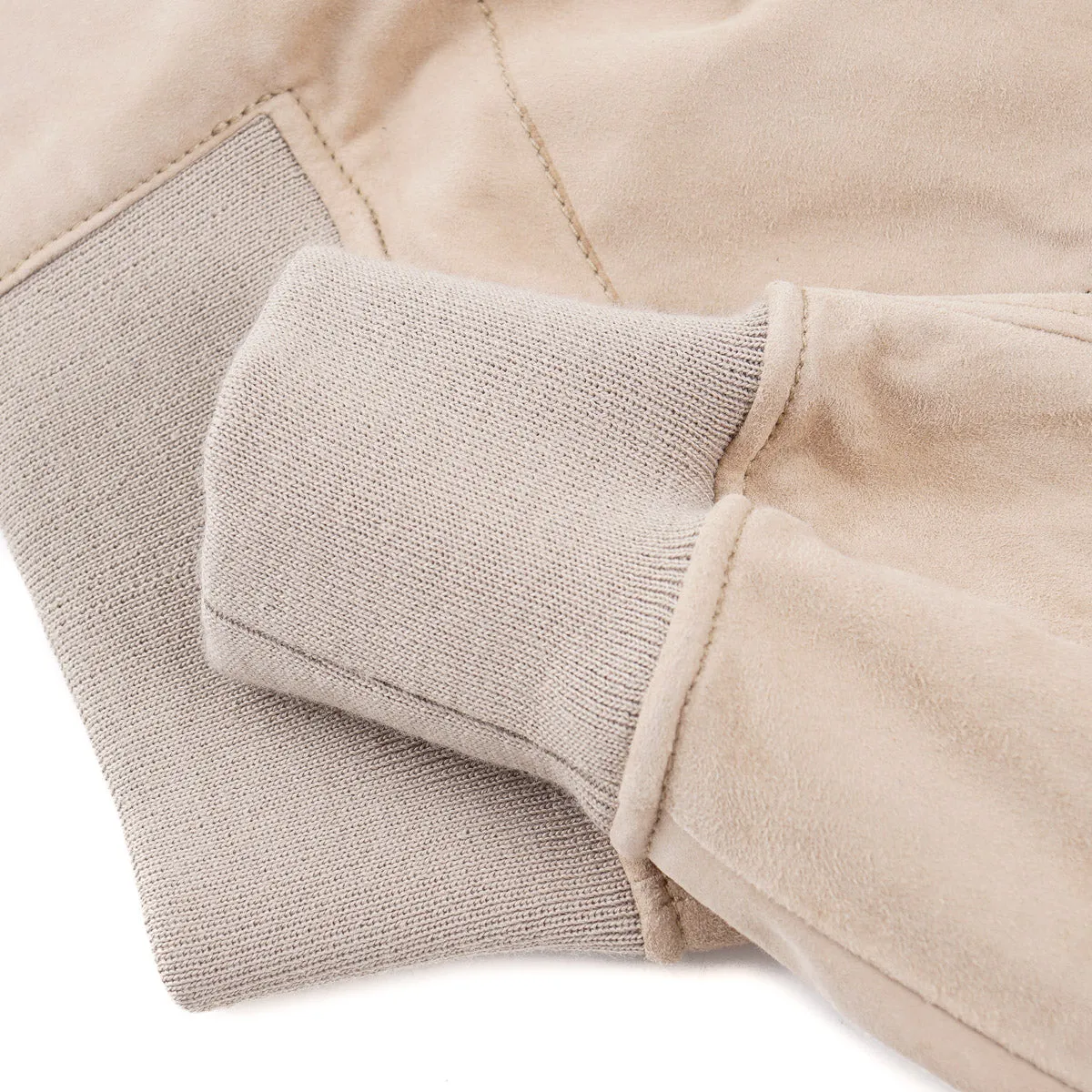 Rifugio Unlined Suede Bomber Jacket