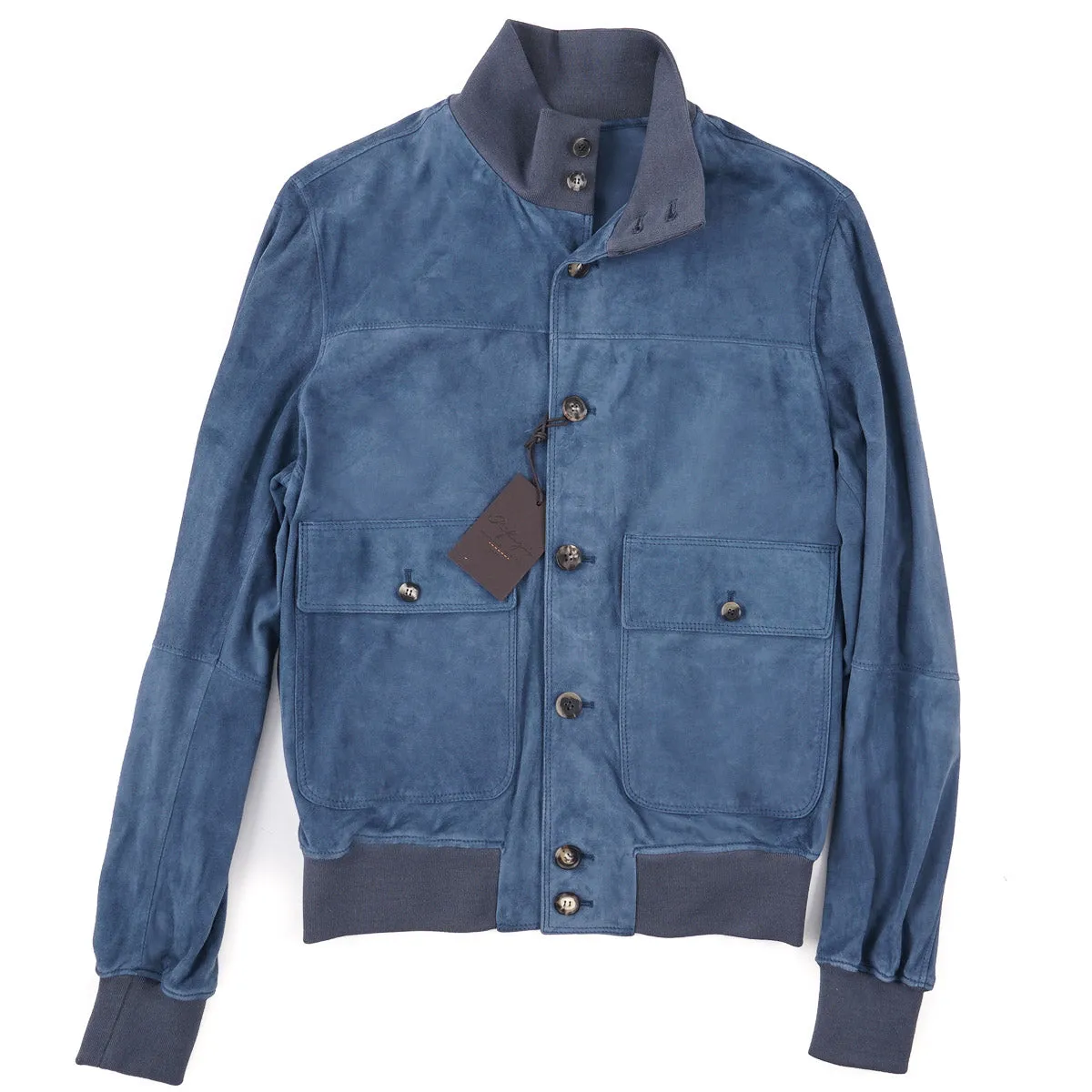 Rifugio Unlined Suede Bomber Jacket