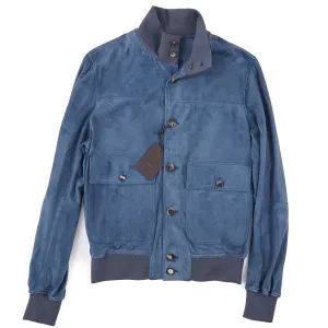 Rifugio Unlined Suede Bomber Jacket