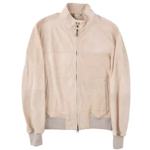 Rifugio Unlined Suede Bomber Jacket
