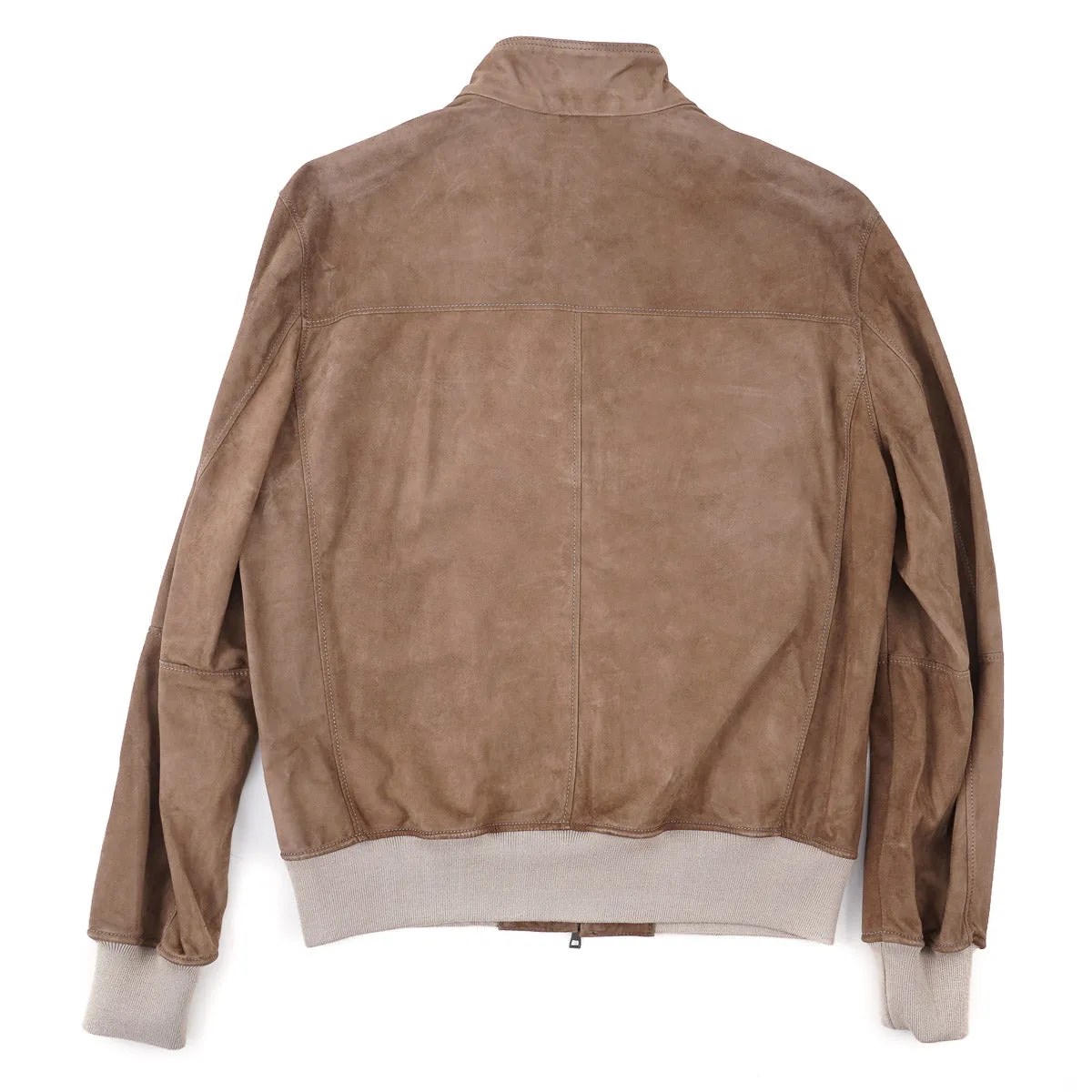 Rifugio Unlined Suede Bomber Jacket