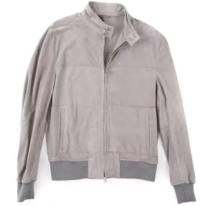 Rifugio Unlined Suede Bomber Jacket