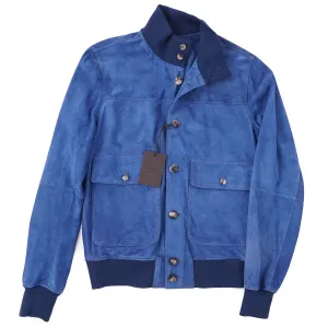 Rifugio Unlined Suede Bomber Jacket