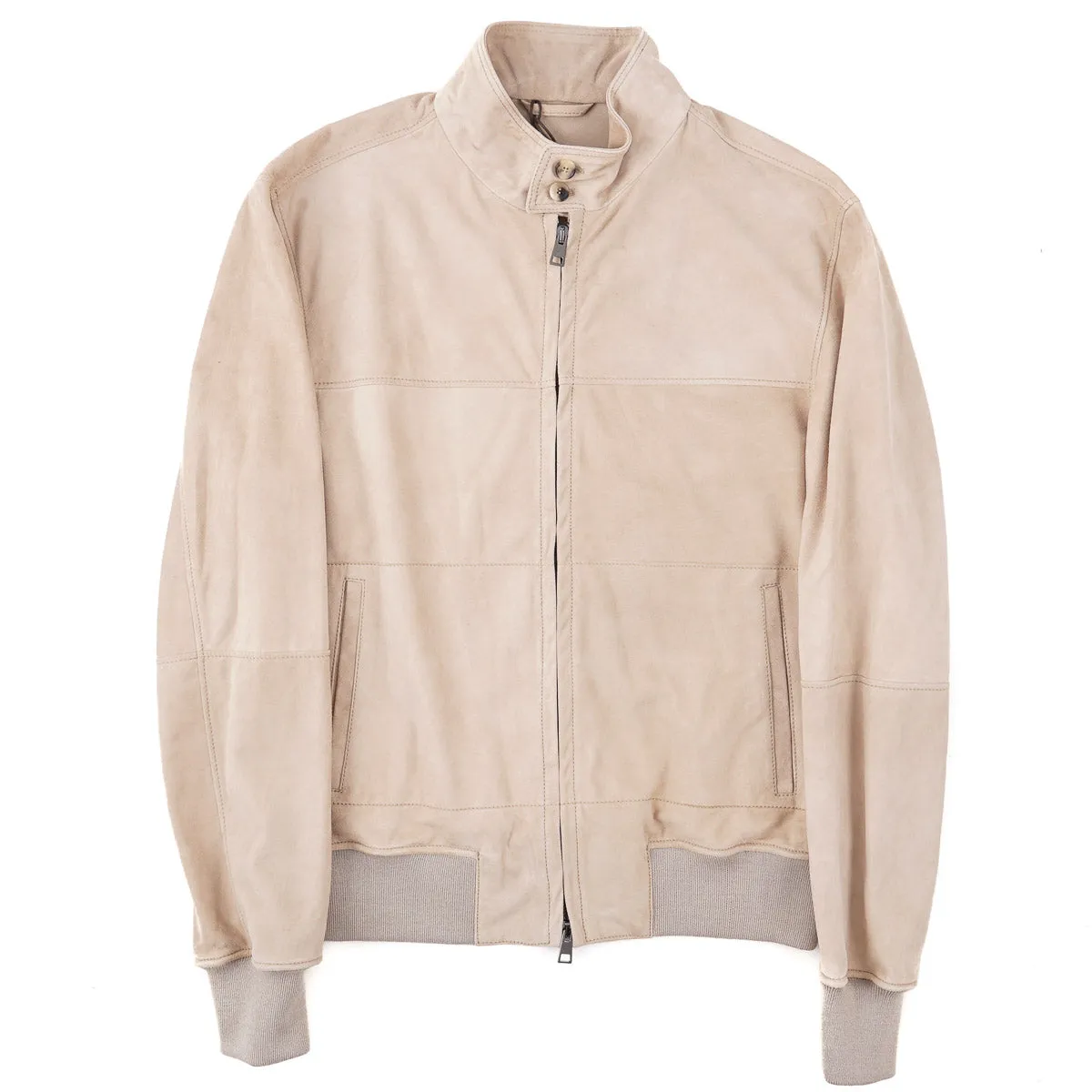 Rifugio Unlined Suede Bomber Jacket