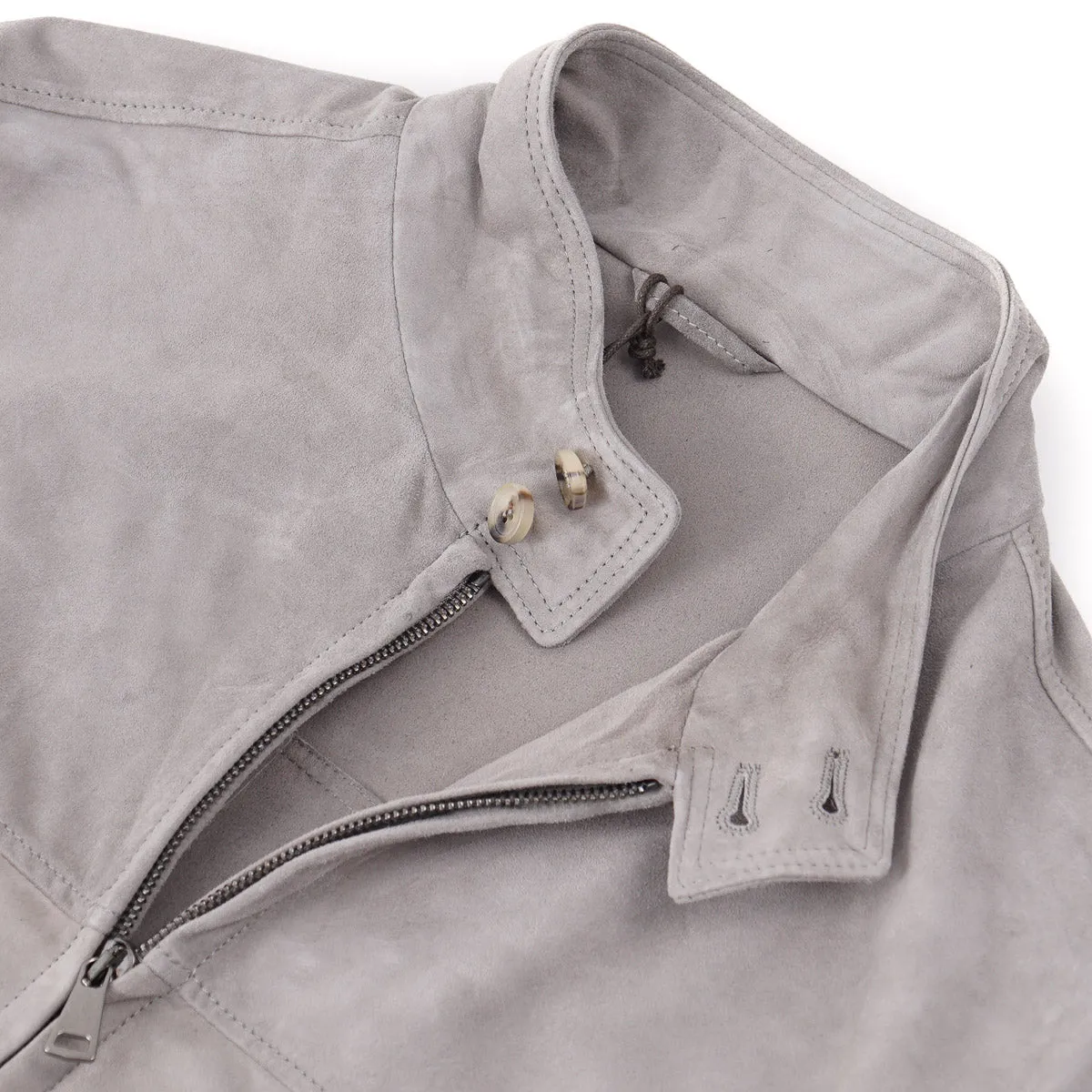 Rifugio Unlined Suede Bomber Jacket