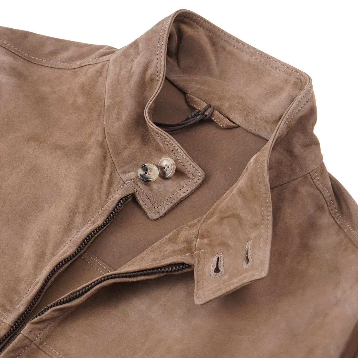 Rifugio Unlined Suede Bomber Jacket