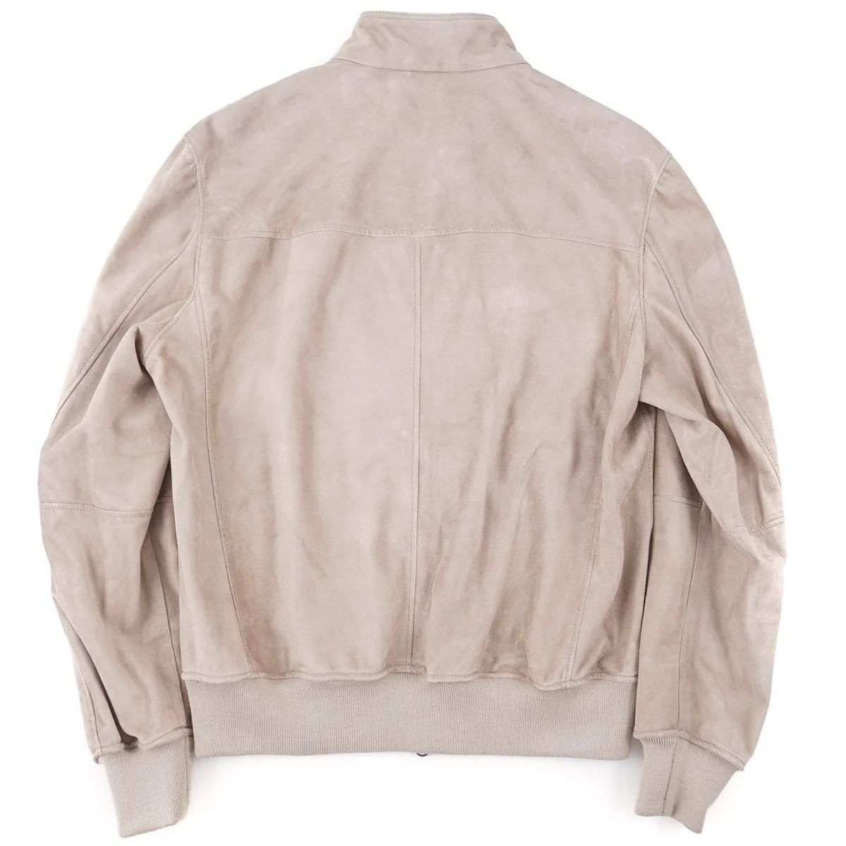 Rifugio Unlined Suede Bomber Jacket