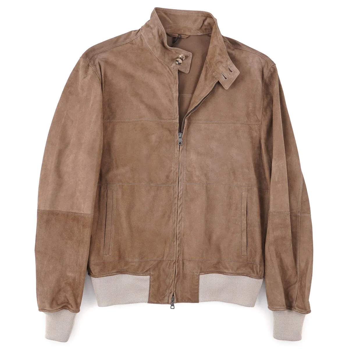 Rifugio Unlined Suede Bomber Jacket