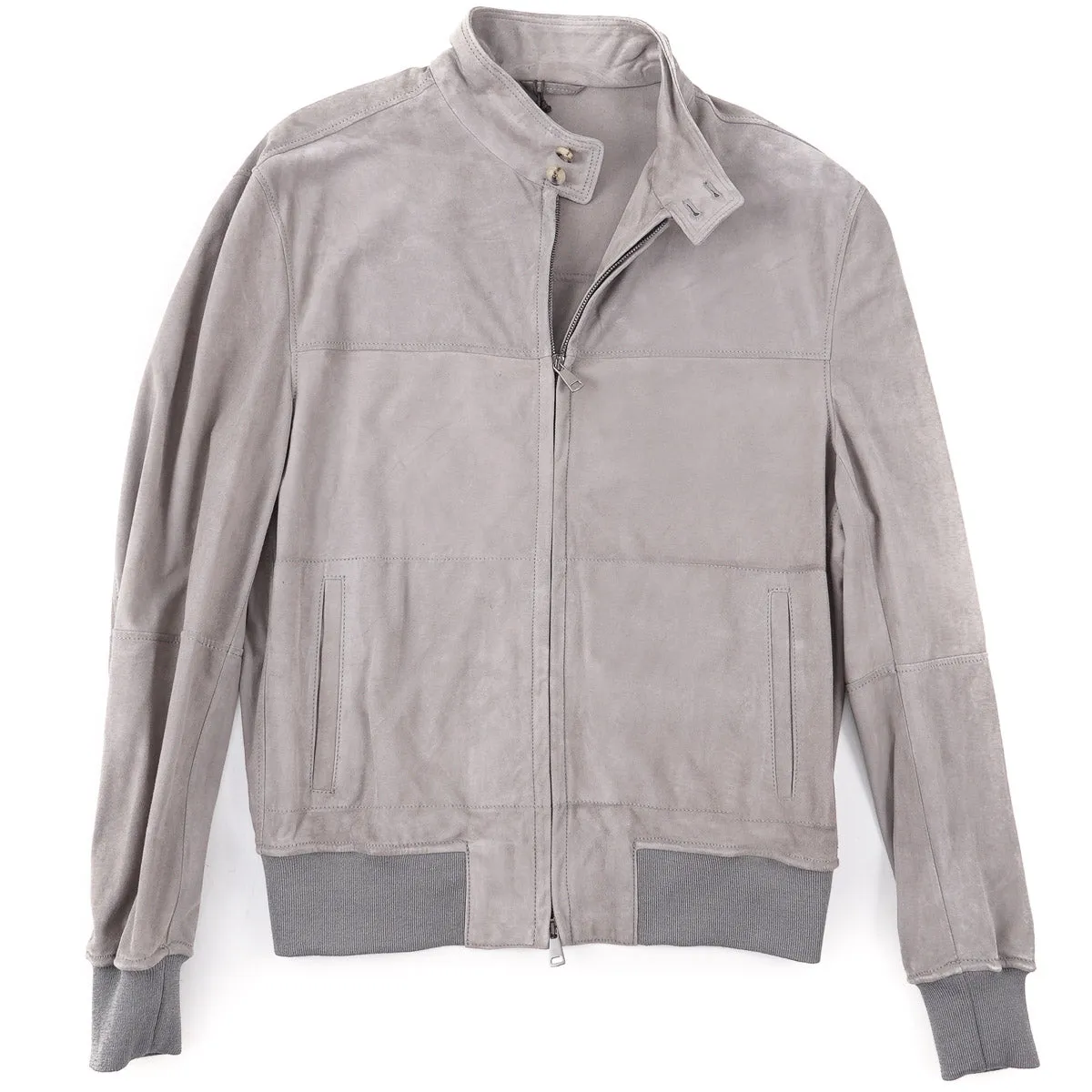 Rifugio Unlined Suede Bomber Jacket