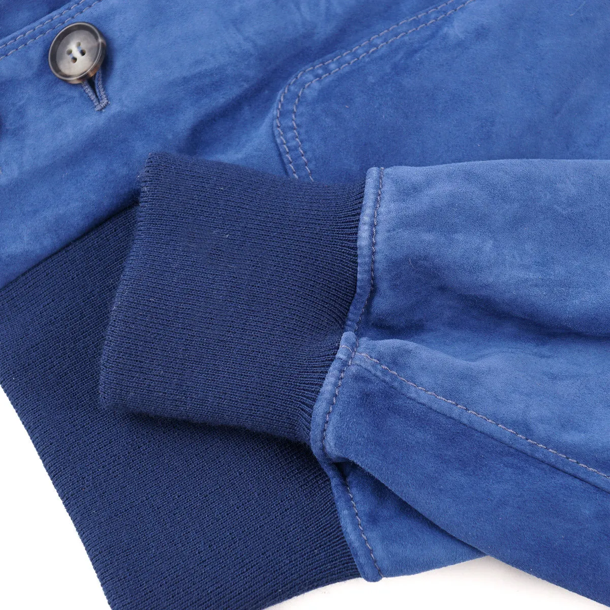 Rifugio Unlined Suede Bomber Jacket