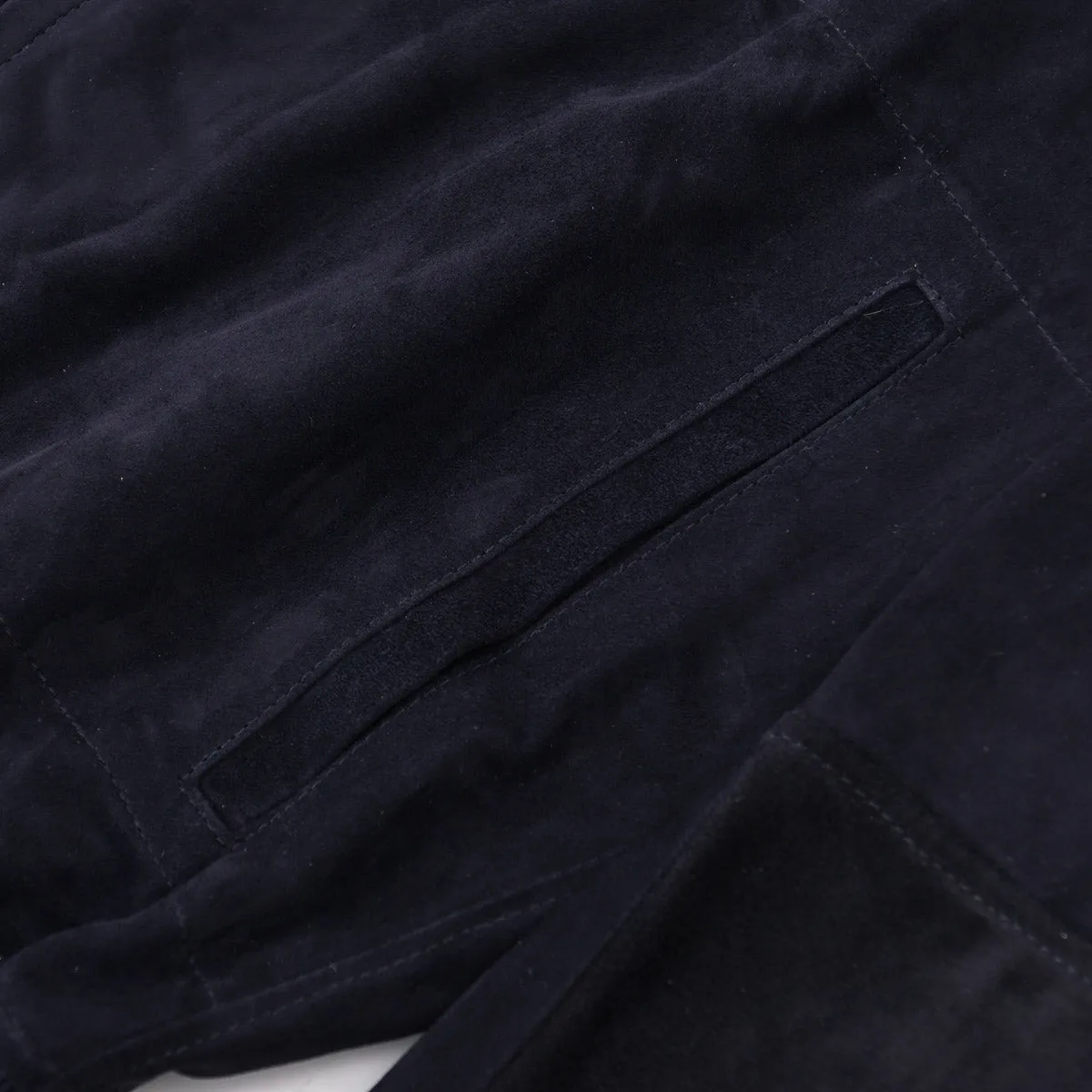 Rifugio Unlined Suede Bomber Jacket