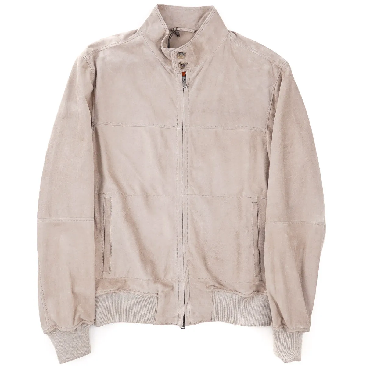 Rifugio Unlined Suede Bomber Jacket