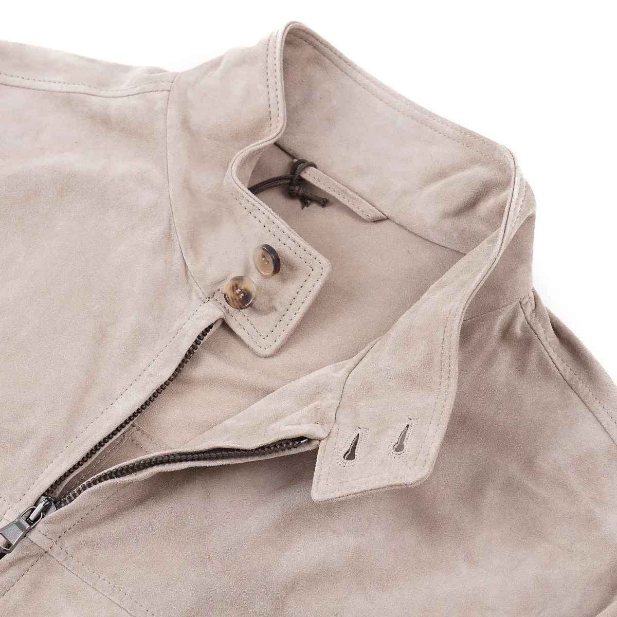 Rifugio Unlined Suede Bomber Jacket