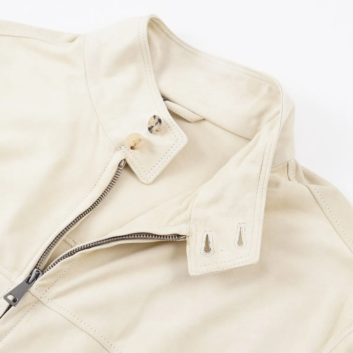 Rifugio Unlined Suede Bomber Jacket