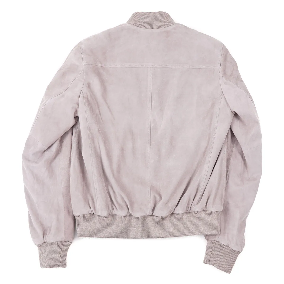 Rifugio Wool-Lined Suede Bomber Jacket