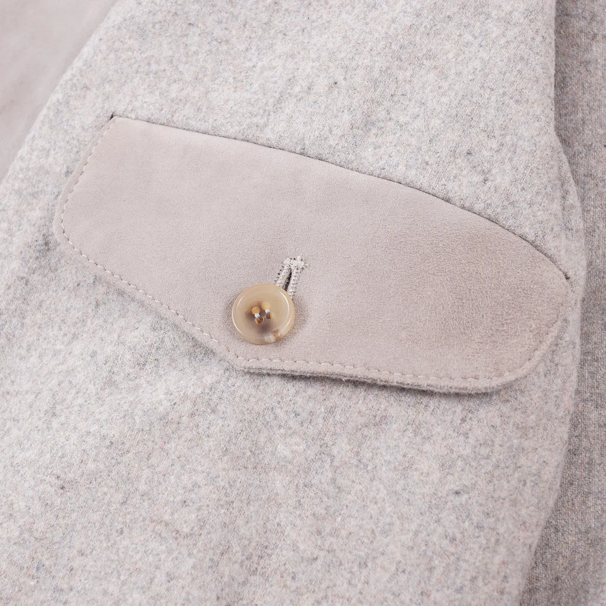 Rifugio Wool-Lined Suede Bomber Jacket