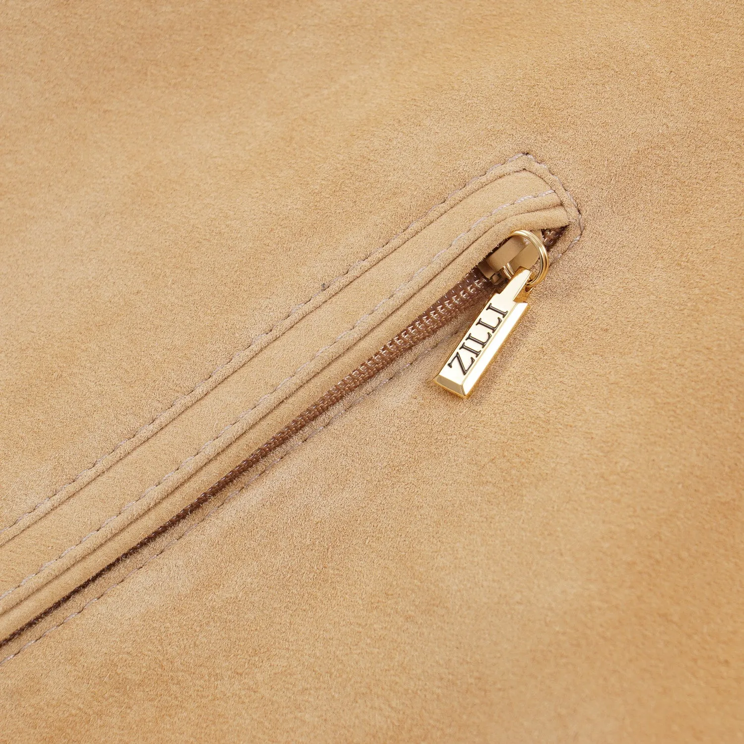 Zilli Calf Suede Leather Jacket