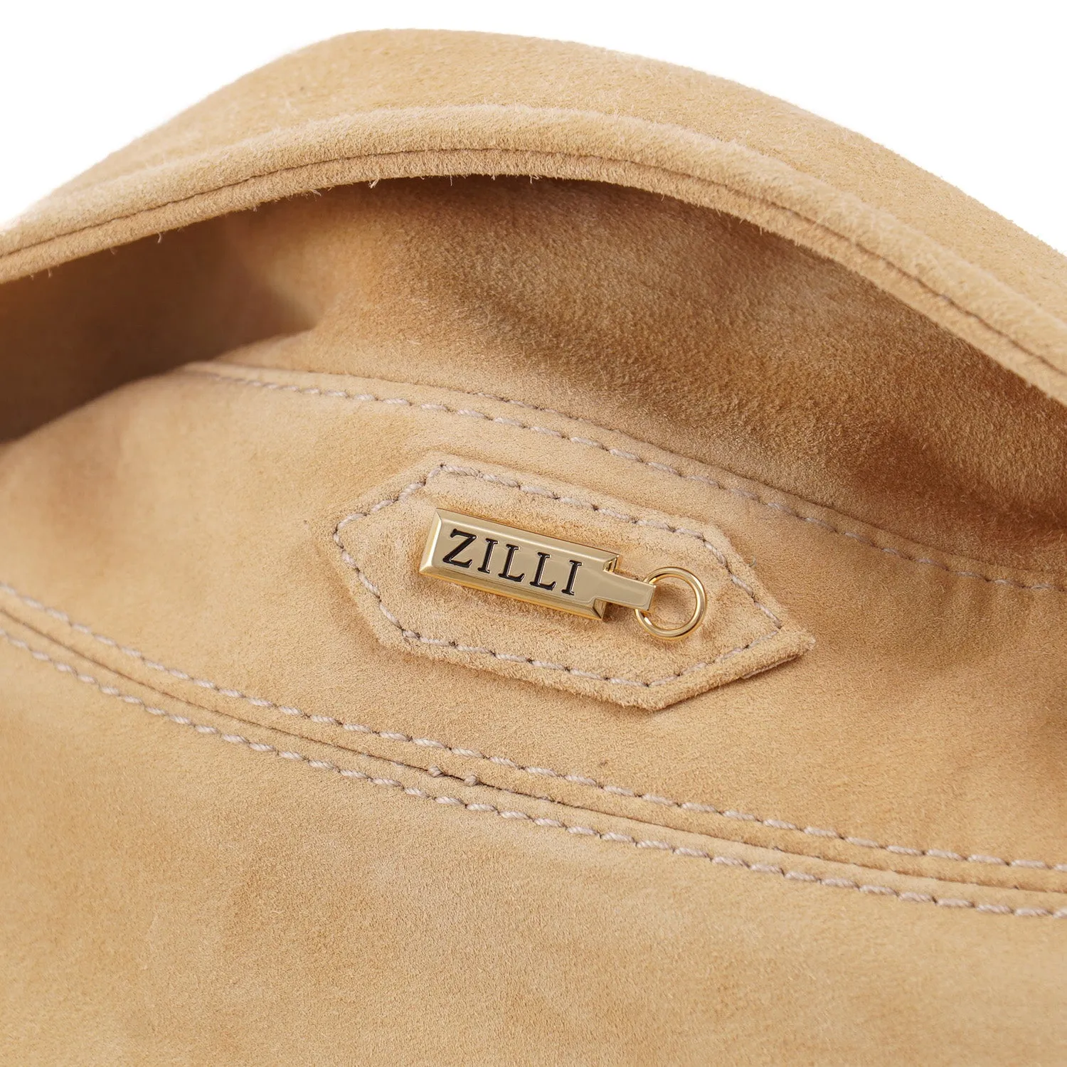 Zilli Calf Suede Leather Jacket